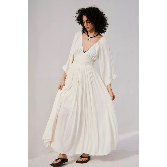 Free People Dresses & Skirts - Free People Dixie Maxi Dress Size L
